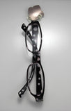 Custom Made Magnetic Floral Shaped Eyeglass Holder in Any Color - Laura Wilson Gallery 