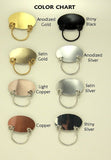 Custom Order Handmade Floating Heart Magnetic Eyeglass in All Colors - Laura Wilson Gallery 