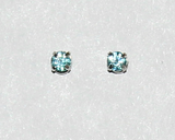 Dazzling Men's 3mm Round Magnetic Crystal Earrings - LauraWilsonGallery