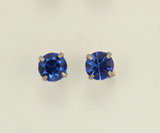 5 mm Magnetic  Earrings in Swarovsky Crystal in a Round Setting