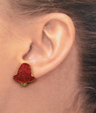 Magnetic Christmas Bell Earrings