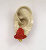 Magnetic Christmas Bell Earrings