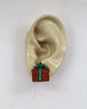 Red Christmas Gift With Green Bow