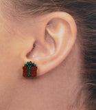 Red Christmas Gift With Green Bow