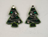 Festive Flair: Magnetic Christmas Tree Earrings
