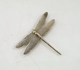 Charming Silver Dragonfly Brooch