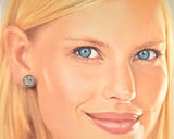 Dazzle in Silver: 10mm Faux Drusy Quartz Earrings