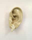 Small White Ghost Earring