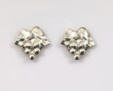 Captivating Charm: Non-Pierced Grape Earrings