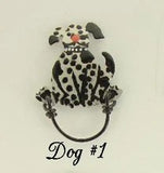 Hand Painted Original Dog Magnetic Eyeglass Holder