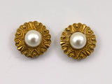Effortless Elegance-13 mm Non Pierced Earrings with Pearl Detail
