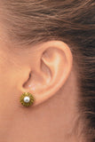 Effortless Elegance-13 mm Non Pierced Earrings with Pearl Detail