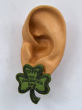Saint Patrick's Day Magnetic Earrings