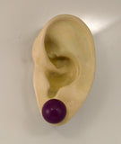 13 mm Button Magnetic Earrings
