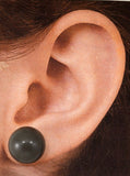 13 mm Button Magnetic Earrings
