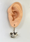 Hummingbird Sterling Silver Dangle Pierced Earrings - Laura Wilson Gallery 