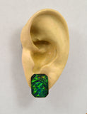 15 X 18 mm Faux Opal Magnetic Earrings