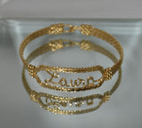 14k Gold Filled Wire Bracelet for Laura - Laura Wilson Gallery 