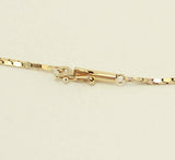 Vintage 14 Karat Gold and Diamond Exclamation Point Pendant - Laura Wilson Gallery 