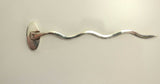 Handmade Jet and Sterling Silver Inlay Shawl Pin - Laura Wilson Gallery 