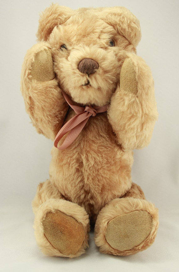 Extremely Rare Collectible Laurel Teddy Bear From Northern California - Laura Wilson Gallery 
