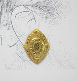 14 Karat Gold Plated Large Magnetic Earrings - Laura Wilson Gallery 