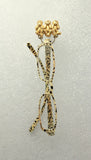 14 Karat Gold Plated Brass Monkey Magnetic Eyeglass Holder - Laura Wilson Gallery 