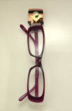 Abstract Art Deco Series Square Magnetic Eyeglass Holder #2-8 - Laura Wilson Gallery 