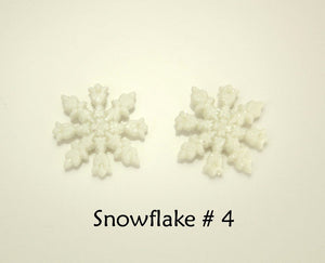 Magnetic Snowflake Earrings - Laura Wilson Gallery 