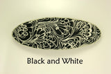 Handmade and Hand Painted Fabric Hair Barrettes - Laura Wilson Gallery 