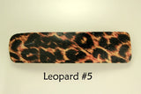 Handmade Leopard Print Fabric French Clip Hair Barrettes - Laura Wilson Gallery 