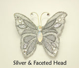 Handmade Magnetic Non Piercing Butterfly Brooches - Laura Wilson Gallery 