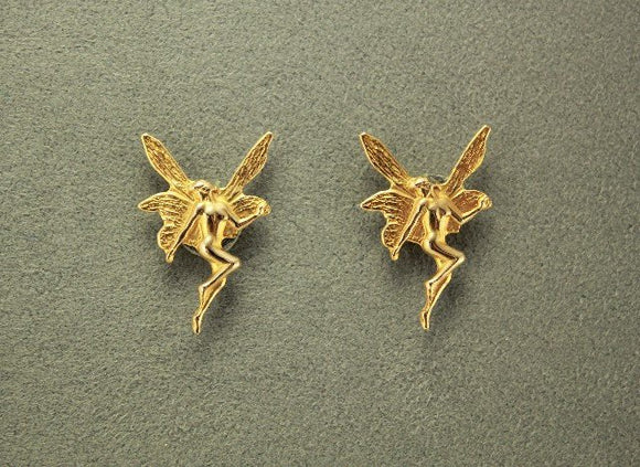 Gold Fairy Magnetic Earrings - Laura Wilson Gallery 