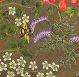 Garden Wild Original Acrylic Painting on New York Slate - Laura Wilson Gallery 