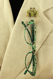Cute Frog Magnetic Eyeglass Holder Custom Made Hand Painted - Laura Wilson Gallery 