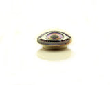 18 mm Medium Dome Red Glass Eyeball Magnetic Earrings - Laura Wilson Gallery 