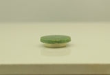 Natural Wyoming Jade Stone 18 mm Round Magnetic Earrings - Laura Wilson Gallery 
