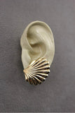 Scallop Shell Magnetic or Pierced Earrings 20 x 35 mm - Laura Wilson Gallery 