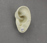 Princess Cut Square 6 mm Magnetic Earrings - Laura Wilson Gallery 