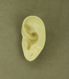 4 mm Silver Disc Magnetic Non-Pierced Earrings - Laura Wilson Gallery 