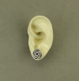 15 mm Round Celtic Knot Magnetic Earrings - Laura Wilson Gallery 