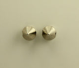Silver Cone Magnetic Non Pierced Clip Earrings - Laura Wilson Gallery 