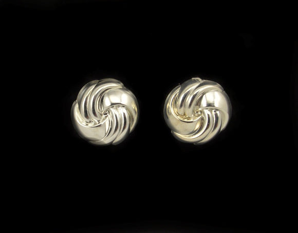 Classic Knot Magnetic Clip Non Pierced or Pierced Earrings - Laura Wilson Gallery 