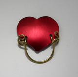 Heart Magnetic Eyeglass or ID Holder in Pink, Red, Silver, Magenta or any color