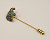 Vintage Hippo Stick Pin