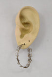 Sterling Silver Pierced Hoop Earrings